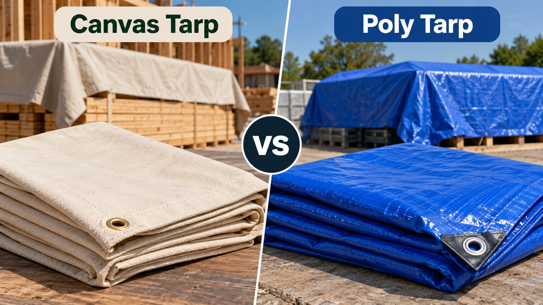 Canvas Tarp vs Poly Tarp: Key Differences and Uses