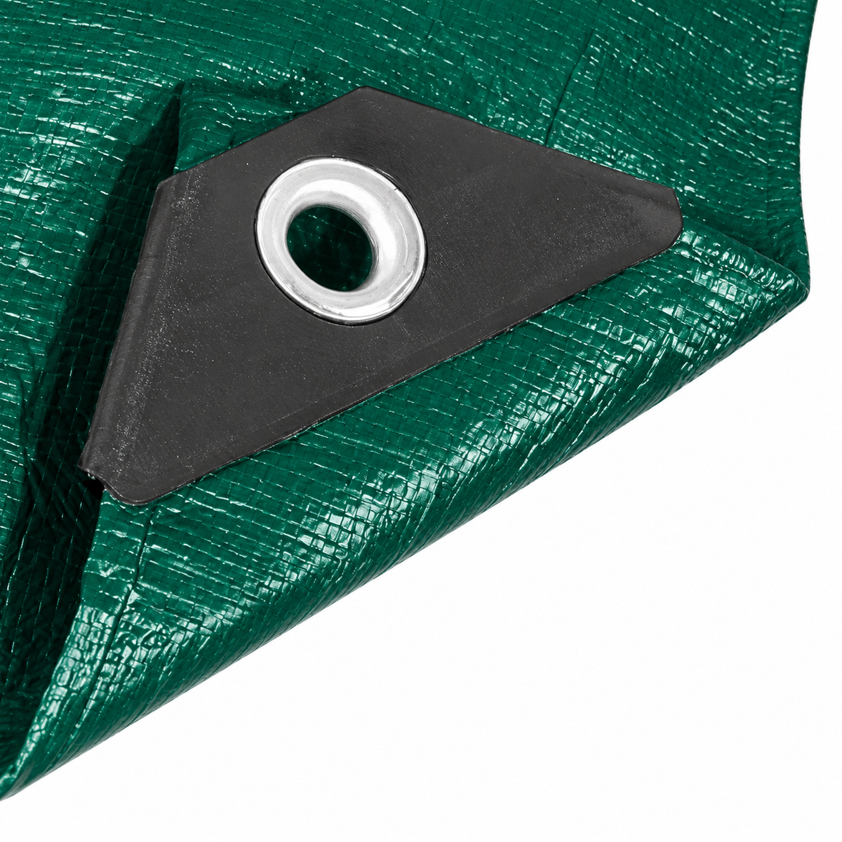 10 Mil Green and Black Heavy Duty Poly Tarp for Outdoor Coverage