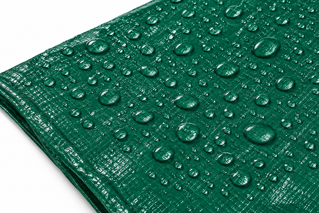 10 Mil Green and Black Heavy Duty Poly Tarp for Outdoor Coverage