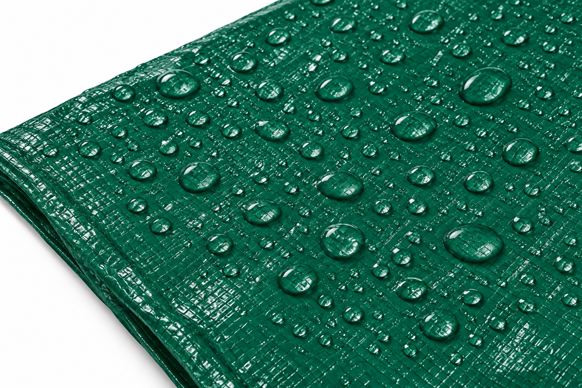 10 Mil Green and Black Heavy Duty Poly Tarp for Outdoor Coverage