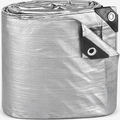 10 Mil Silver and Black Heavy Duty Poly Tarp for Outdoor Protection