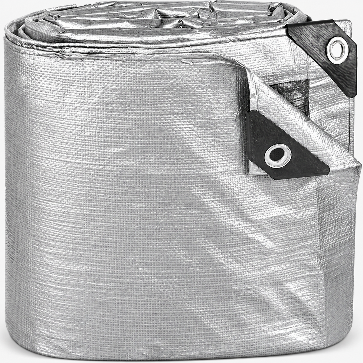 10 Mil Silver and Black Heavy Duty Poly Tarp for Outdoor Protection