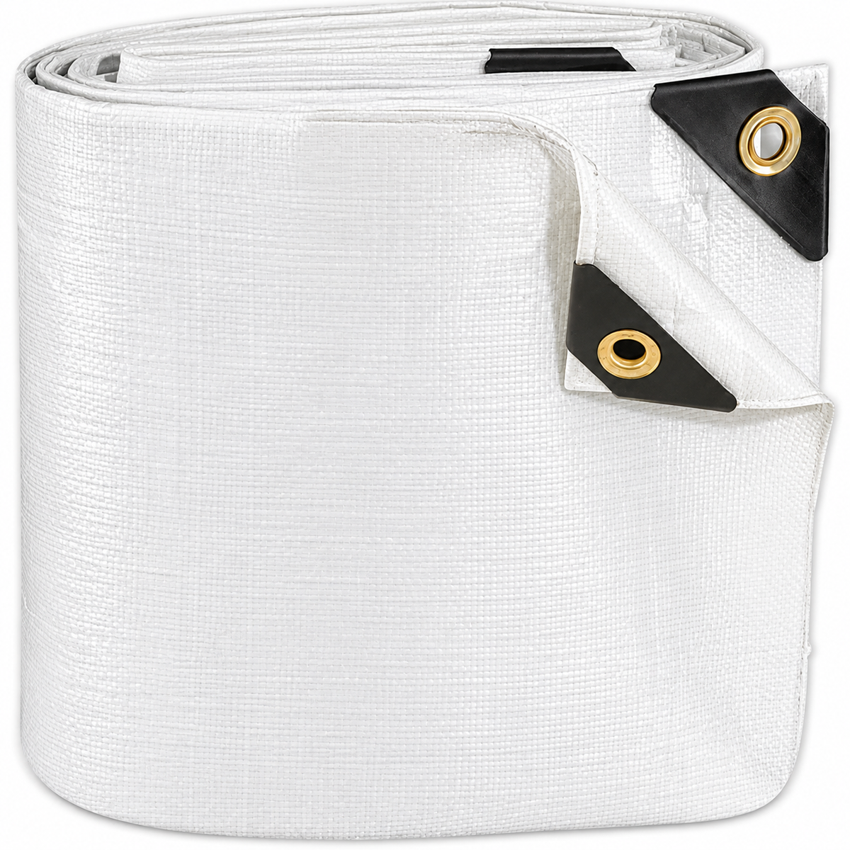 12 Mil White Extra Heavy Duty Poly Tarp for Reliable Outdoor Covering