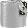 16 Mil Silver and Brown Poly Tarp for Heavy Duty Outdoor Coverage