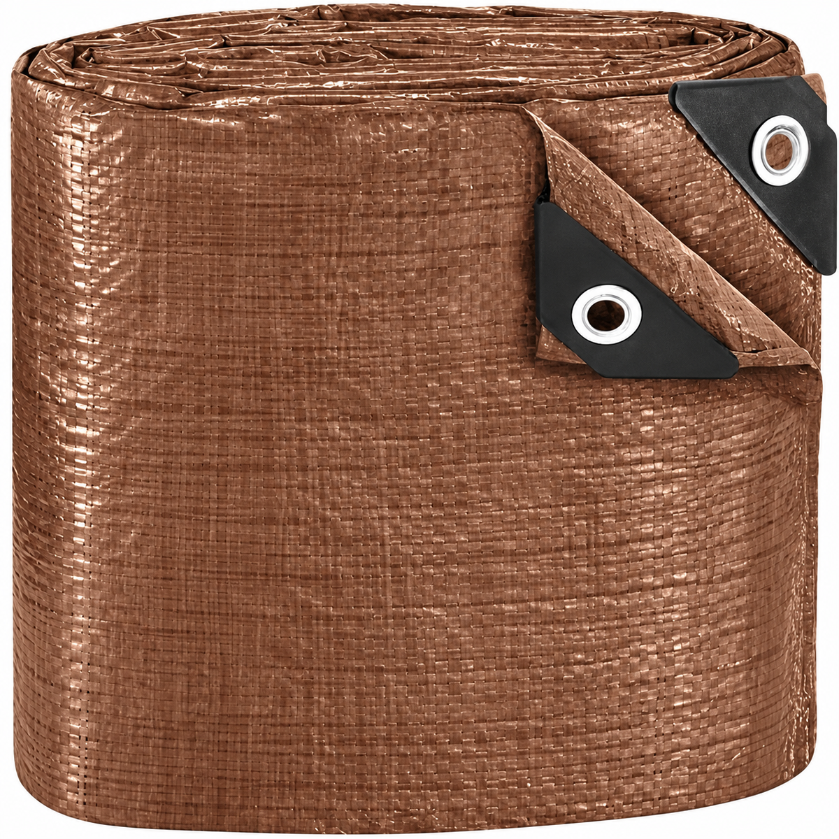 5 Mil Brown Poly Tarp for General Outdoor Covering