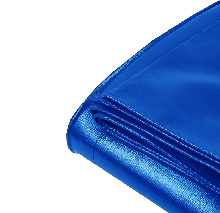 265GSM Heavy Duty Tarp – Blue Waterproof Polyethylene Cover for Industrial and Home Use