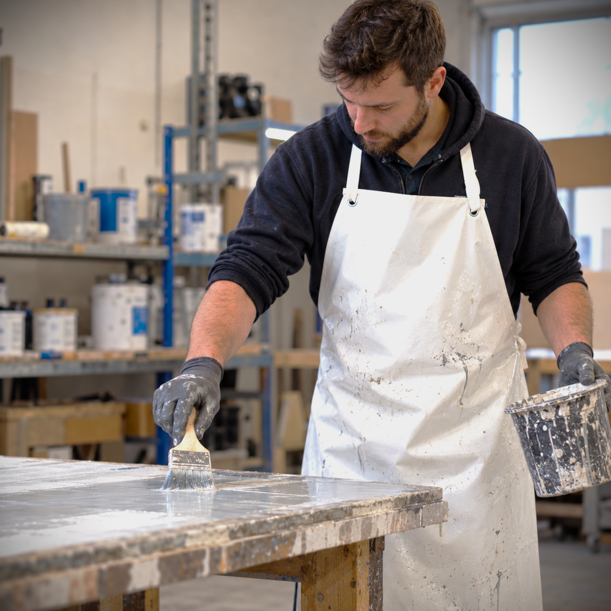 Heavy Duty Waterproof 8 Mil Vinyl Aprons for Industrial and Everyday Use