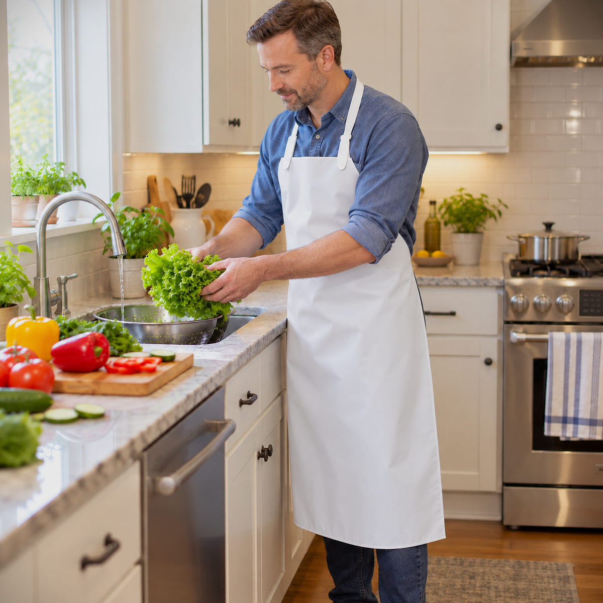 Heavy Duty 20 Mil Waterproof Aprons for Industrial and Everyday Use