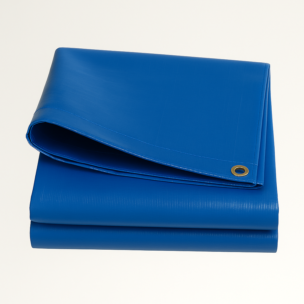 Heavy-Duty Blue Tarpaulin 190GSM – Waterproof, UV-Resistant PE Sheet for Camping, DIY & Outdoor Use