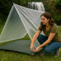 100gsm Transparent Tarpaulin Cover with Eyelets, Waterproof Clear Sheet for Greenhouse, Garden Furniture and Worksite Use