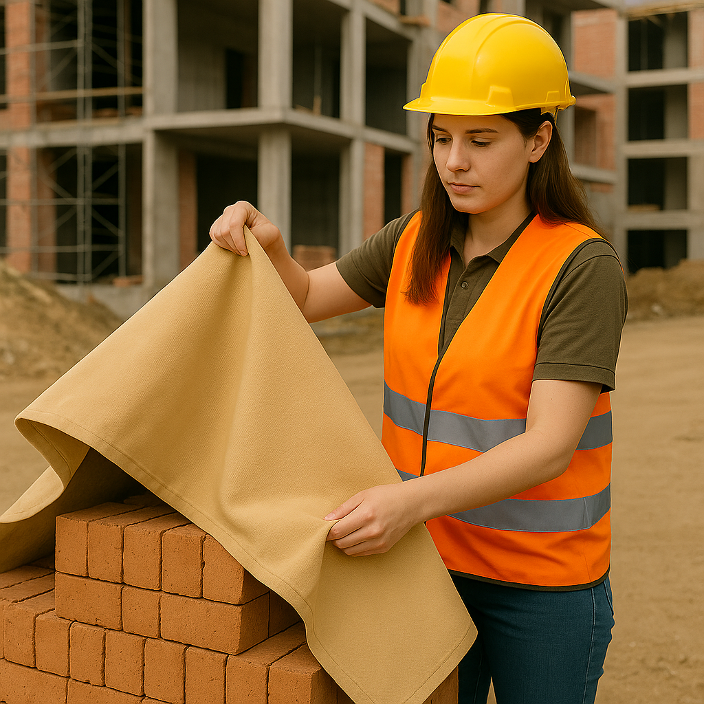 Natural Cotton Canvas Tarpaulin 18oz – Heavy Duty, Water-Resistant Cover for Industrial & Outdoor Use