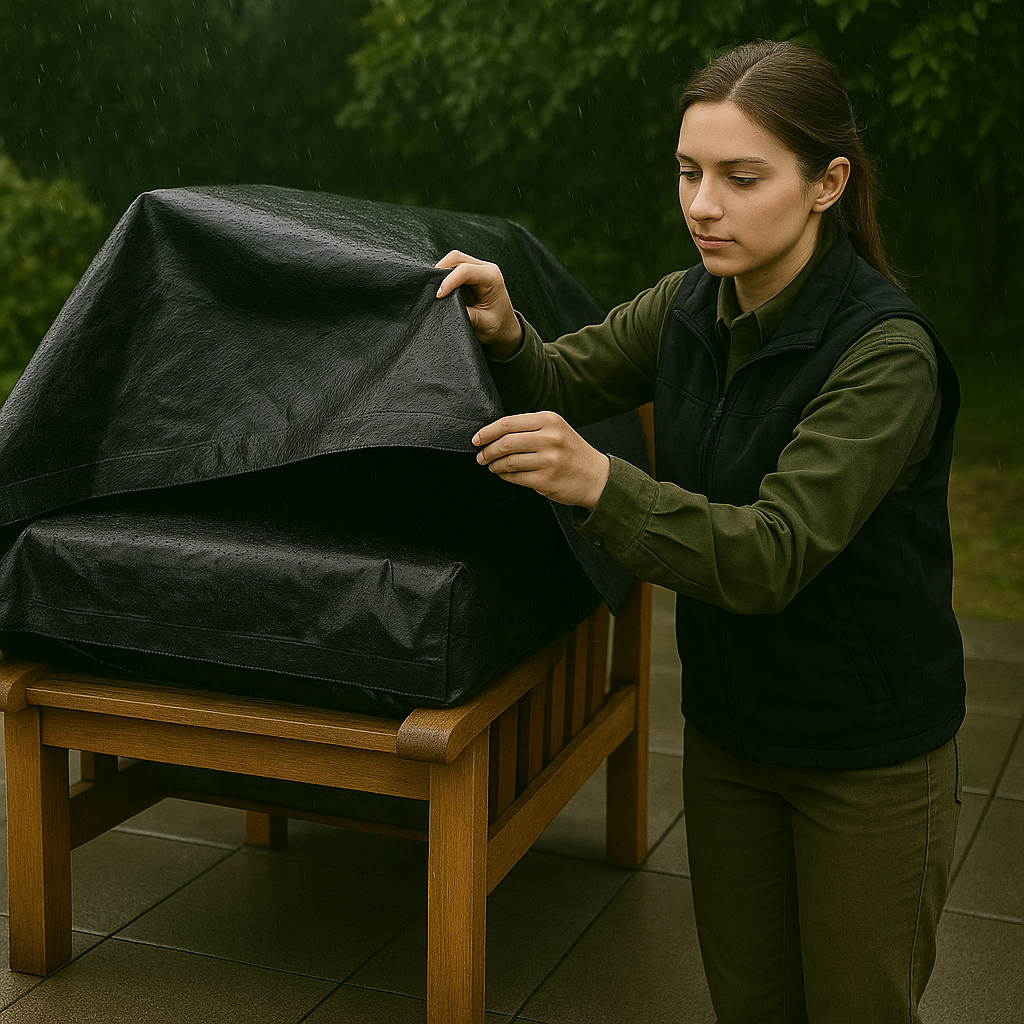 200gsm Black Polyethylene Tarpaulin – UV Blocking Cover for Industrial Storage, Outdoor Equipment & Construction