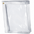 20 Mil Fire Retardant Clear Vinyl Tarp for Visible Outdoor Coverage