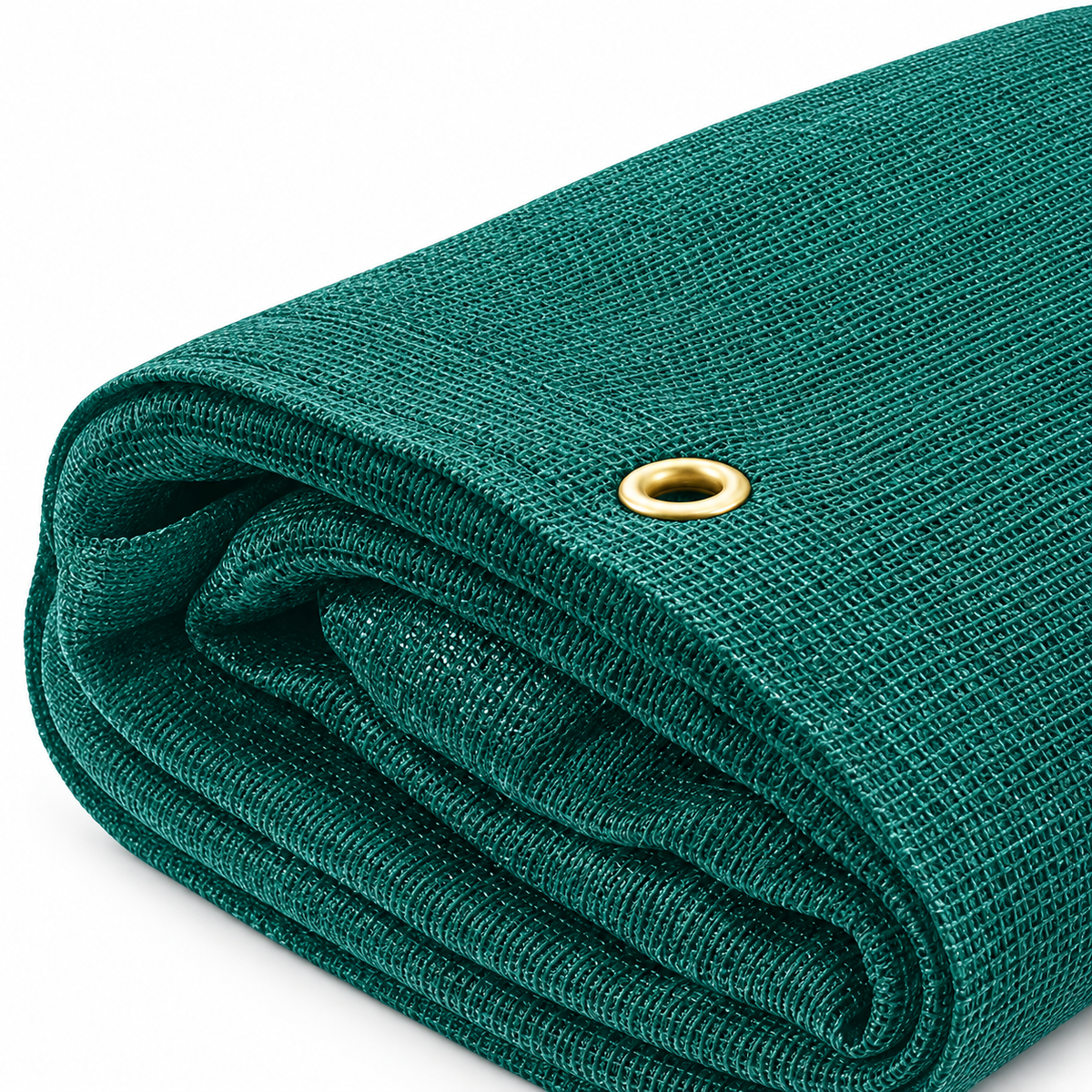 Green Mesh Tarp for Trucks, Shade and Outdoor Use