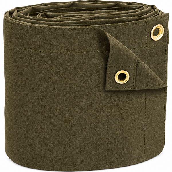 Olive Drab 10 oz Canvas Tarp for Outdoor Coverage