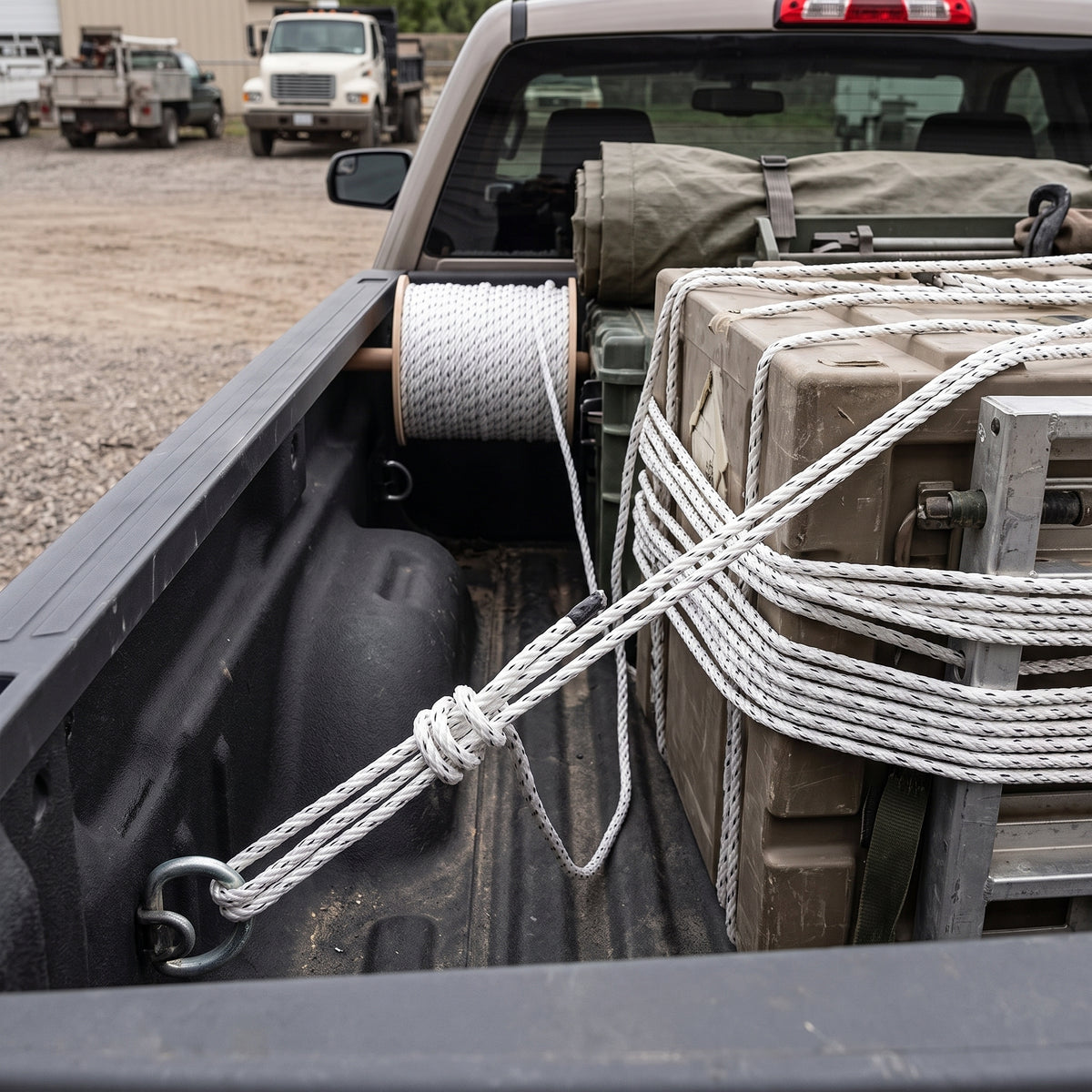 Heavy Duty Poly Combo 3 Strand Safety Rope for Marine and Outdoor Applications