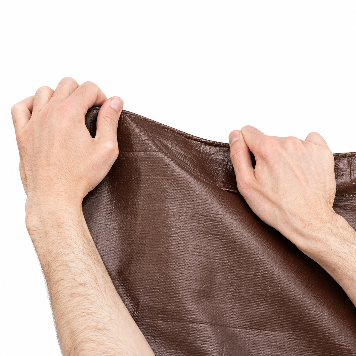 16 Mil Brown Super Heavy Duty Poly Tarp for Demanding Outdoor Use