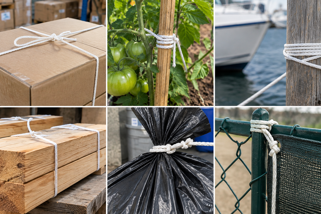 Heavy Duty Polypropylene Twine for Packaging, Gardening and Marine Use