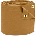 Tan 10 oz Canvas Tarp for Outdoor and Commercial Coverage