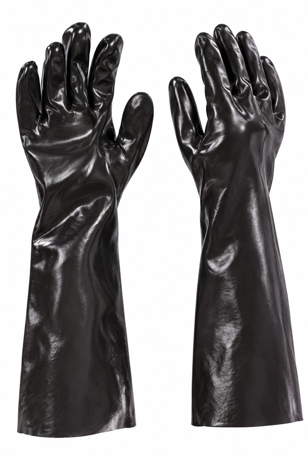 18 Inch PVC Coated Gloves for Chemical and Work Protection