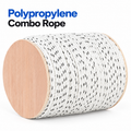 Heavy Duty Poly Combo 3 Strand Safety Rope for Marine and Outdoor Applications